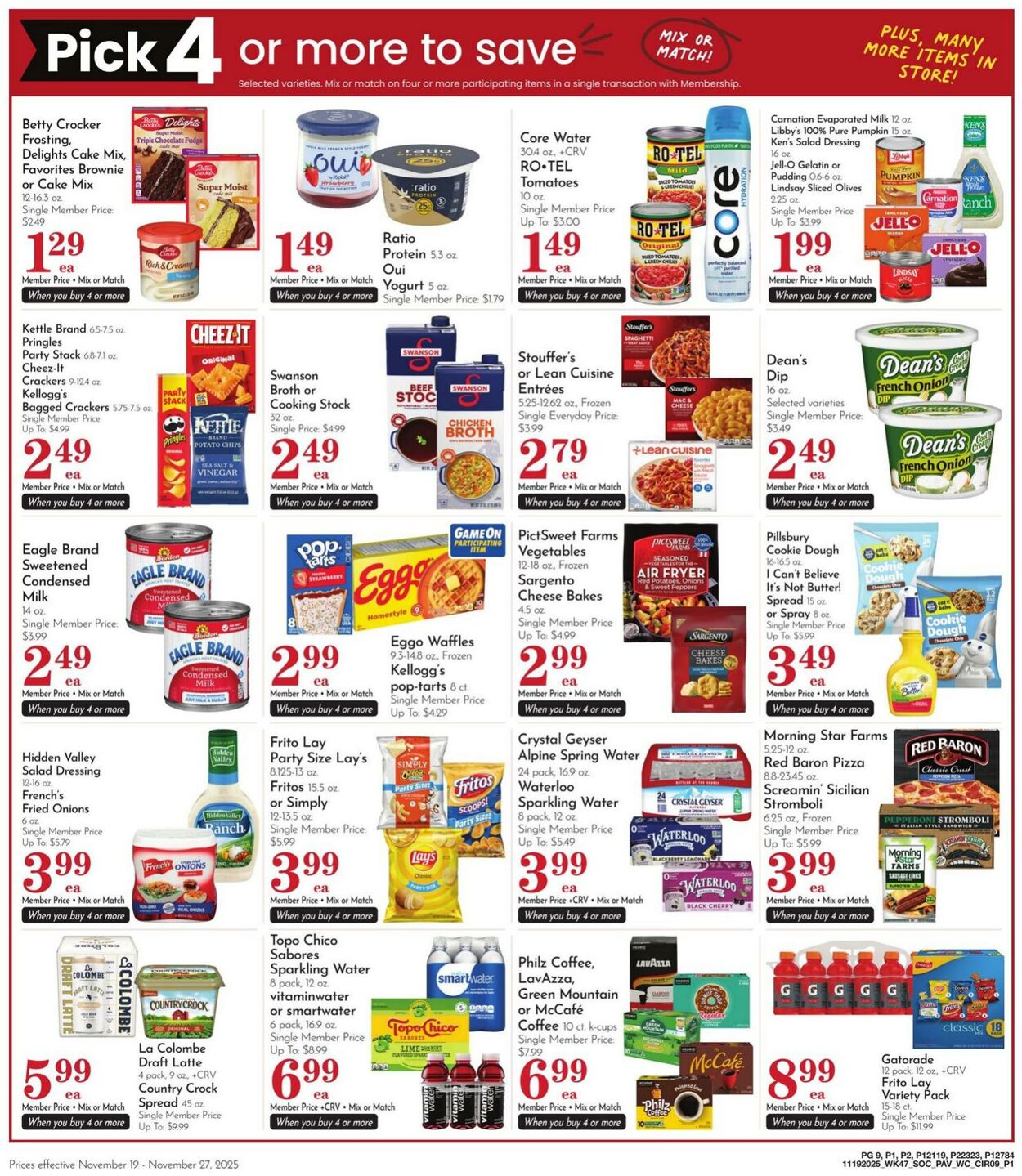 Weekly ad Pavilions 11/19/2025 - 11/27/2025