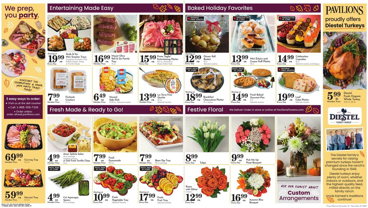 Weekly ad Pavilions 11/19/2025 - 11/27/2025