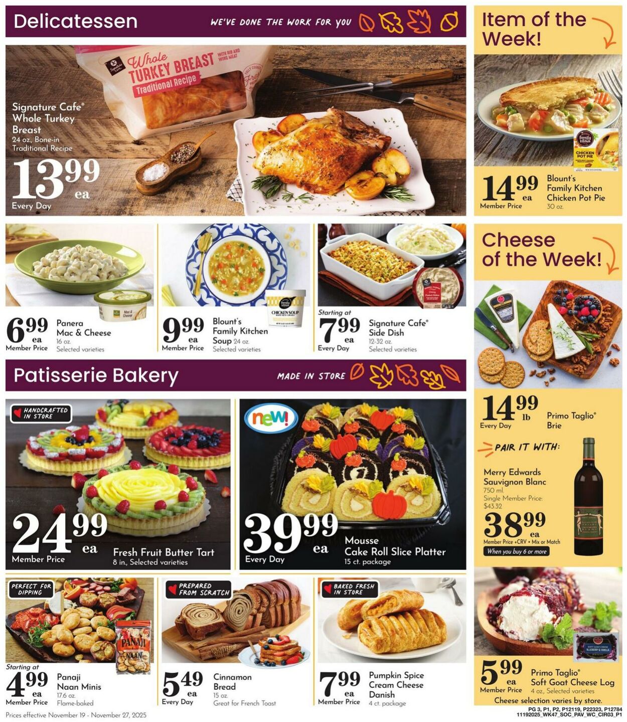 Weekly ad Pavilions 11/19/2025 - 11/27/2025