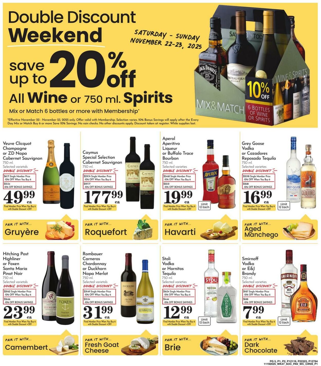 Weekly ad Pavilions 11/19/2025 - 11/27/2025