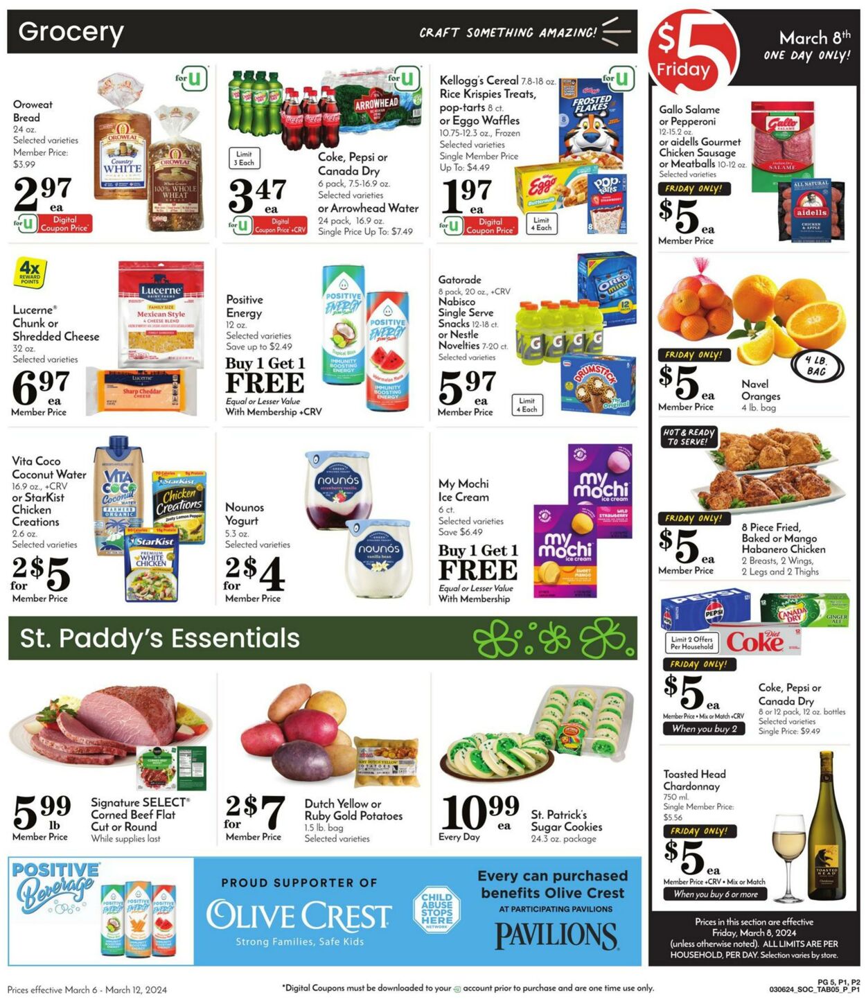 Weekly ad Pavilions 03/06/2024 - 03/12/2024