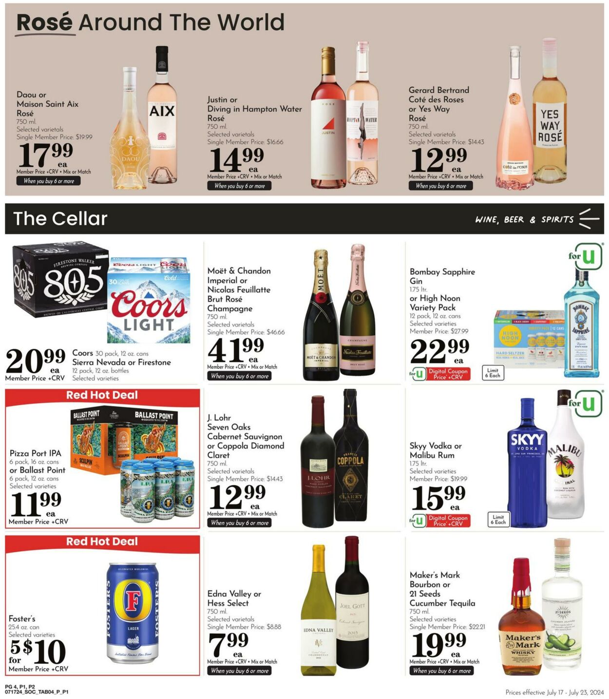 Weekly ad Pavilions 07/17/2024 - 07/23/2024