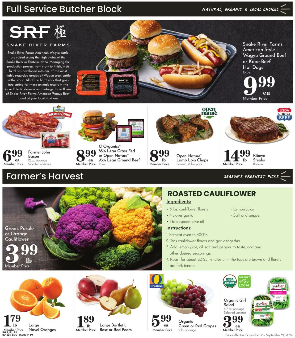 Weekly ad Pavilions 09/18/2024 - 09/24/2024