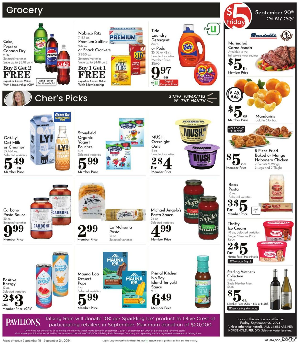 Weekly ad Pavilions 09/18/2024 - 09/24/2024