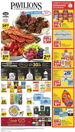 Weekly ad Pavilions 11/28/2025 - 12/02/2025