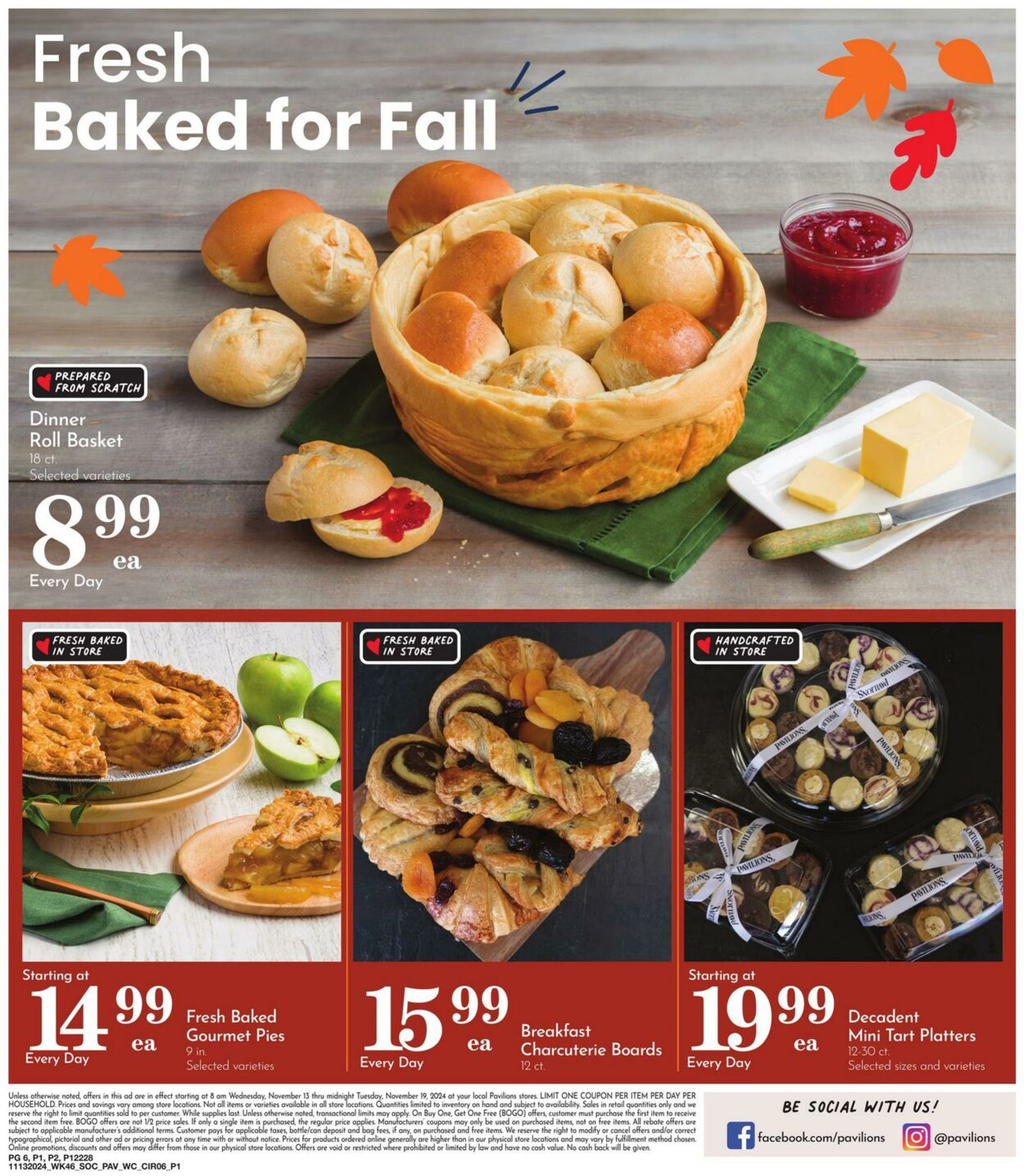 Weekly ad Pavilions 11/13/2024 - 11/19/2024