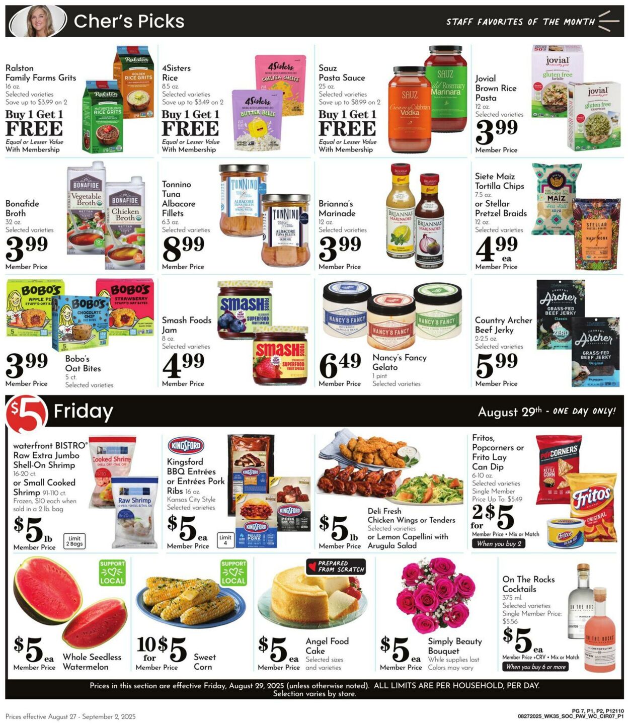 Weekly ad Pavilions 08/27/2025 - 09/02/2025