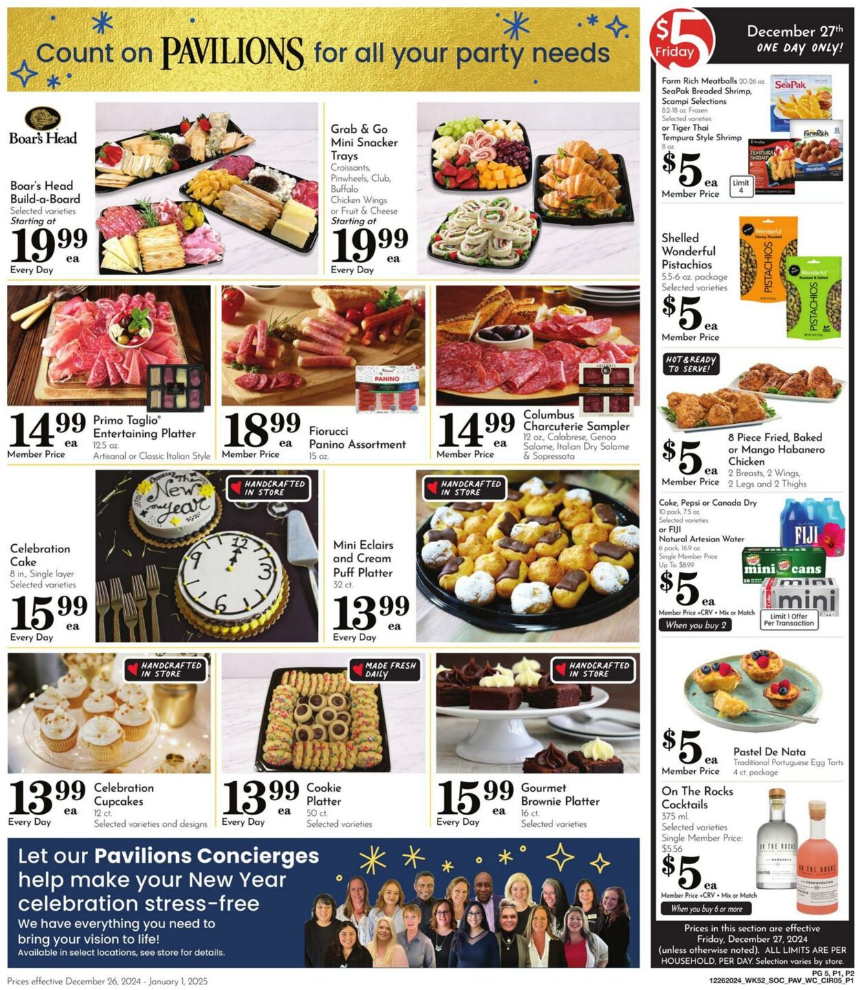 Weekly ad Pavilions 12/26/2024 - 01/01/2025