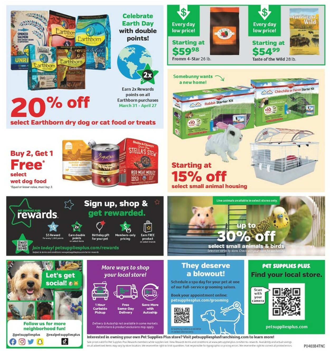 Weekly ad Pet Supplies Plus 03/31/2022 - 04/27/2022