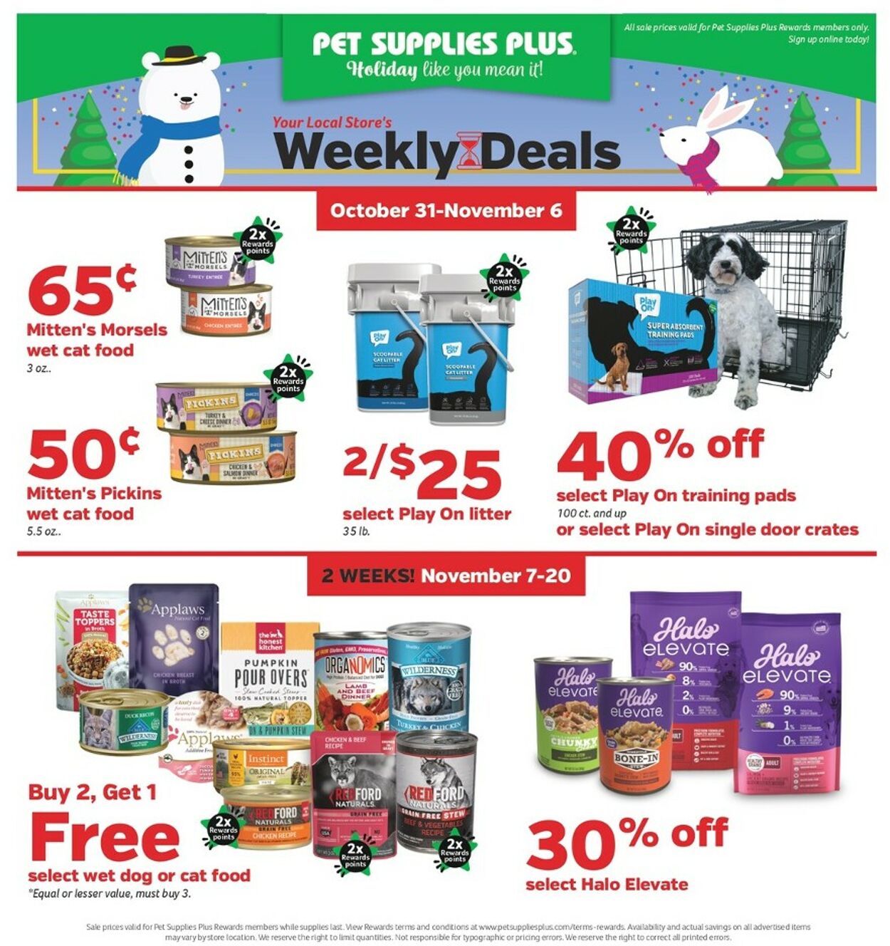 Weekly ad Pet Supplies Plus 10/31/2022 - 11/06/2022