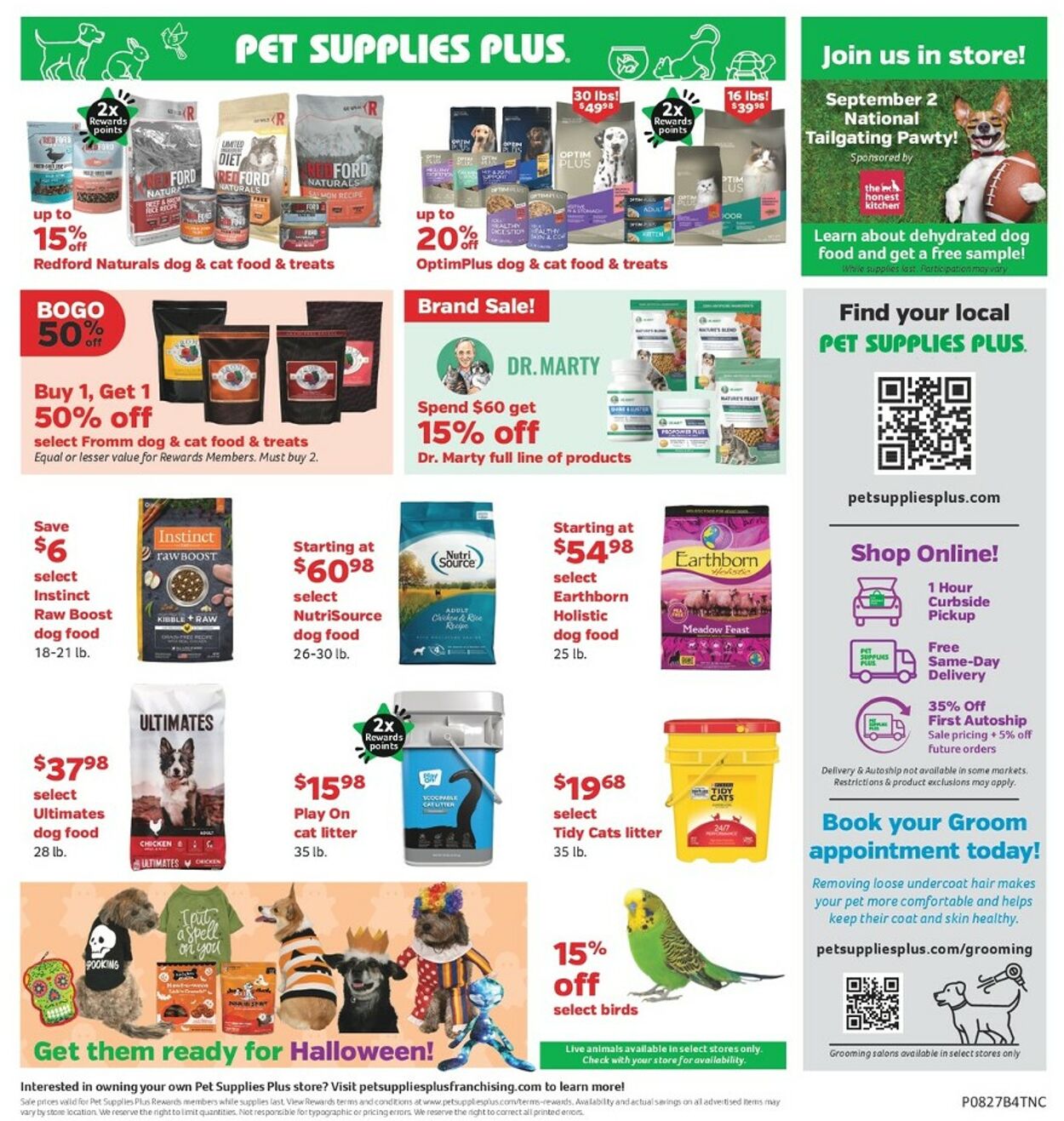Weekly ad Pet Supplies Plus 09/01/2023 - 09/29/2023