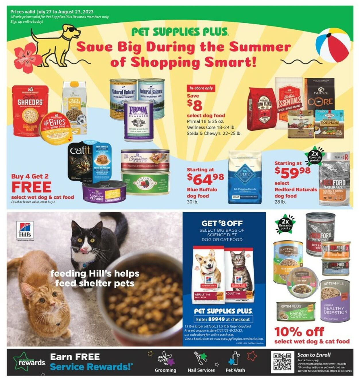 Weekly ad Pet Supplies Plus 07/27/2023 - 08/23/2023