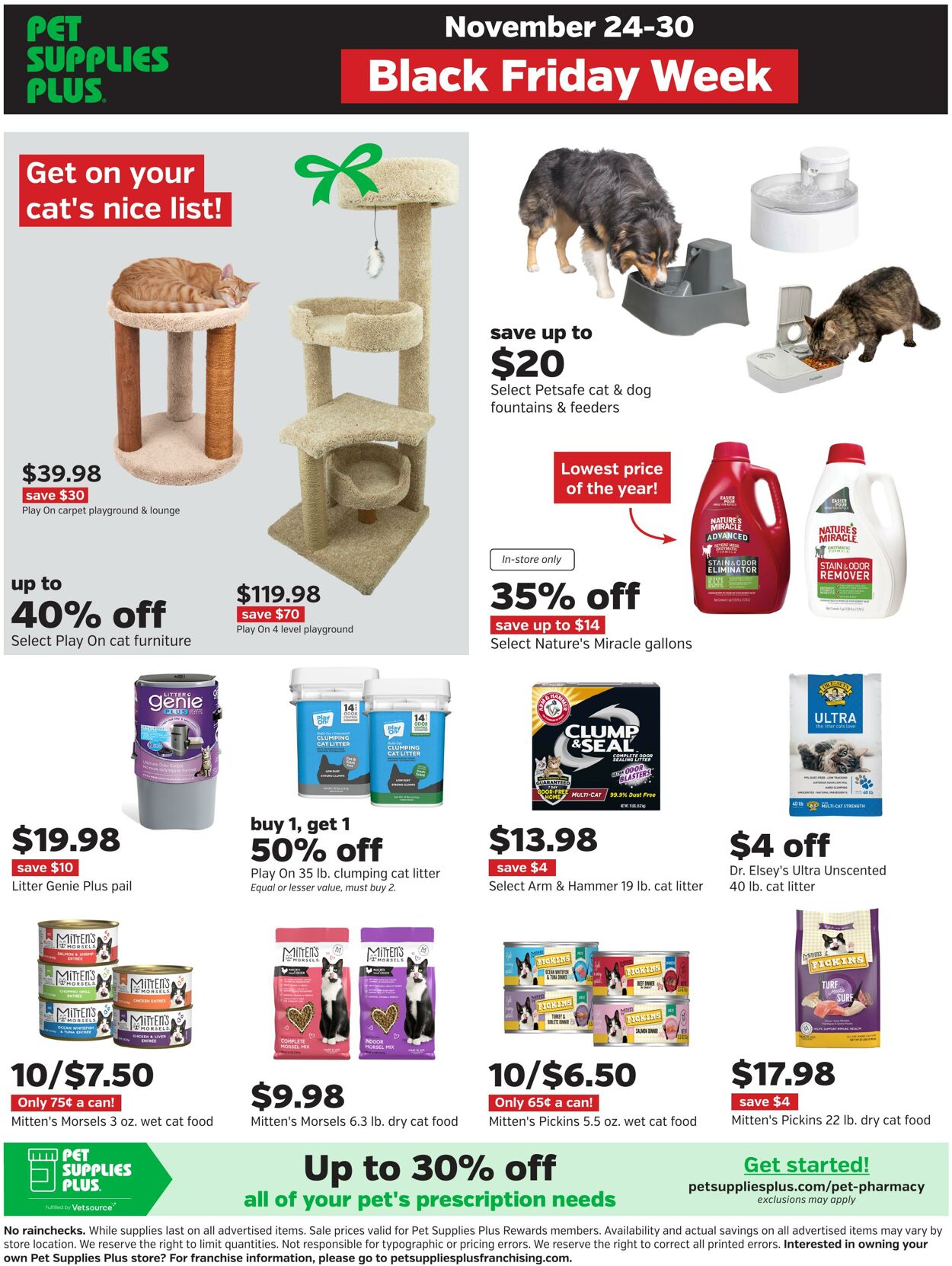 Weekly ad Pet Supplies Plus 11/26/2025 - 12/03/2025