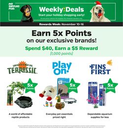 Weekly ad Pet Supplies Plus 11/13/2025 - 11/27/2025
