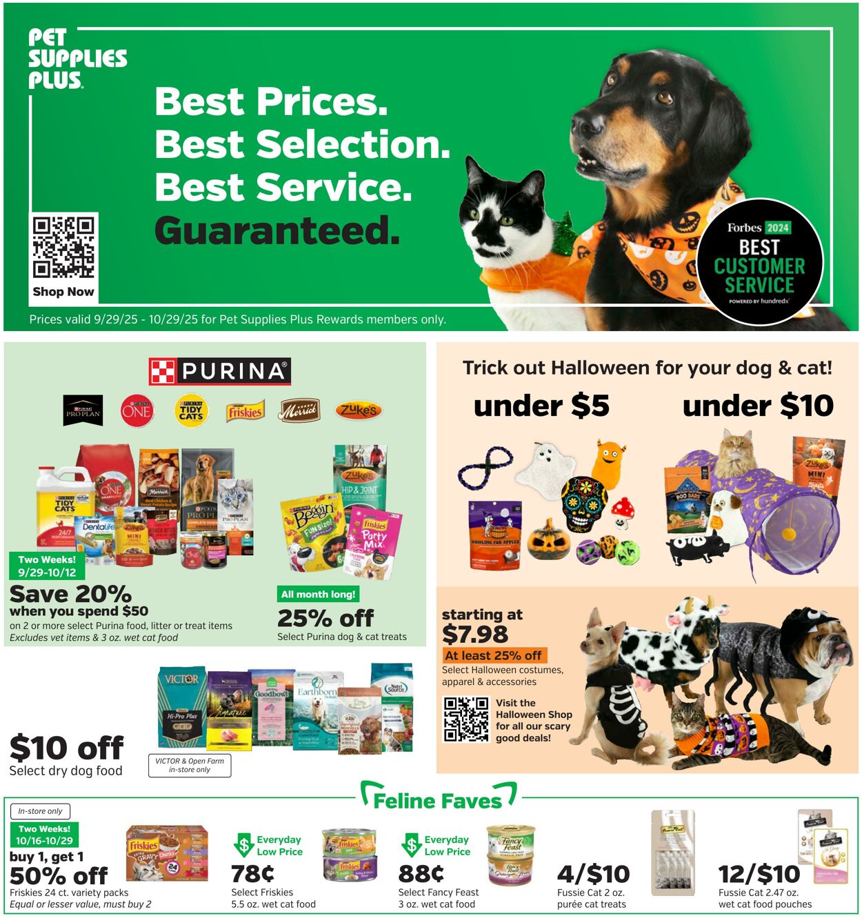Weekly ad Pet Supplies Plus 09/29/2025 - 10/06/2025