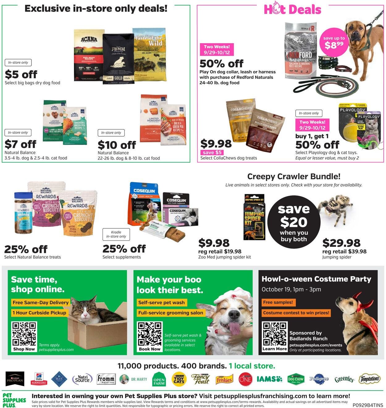 Weekly ad Pet Supplies Plus 09/29/2025 - 10/06/2025