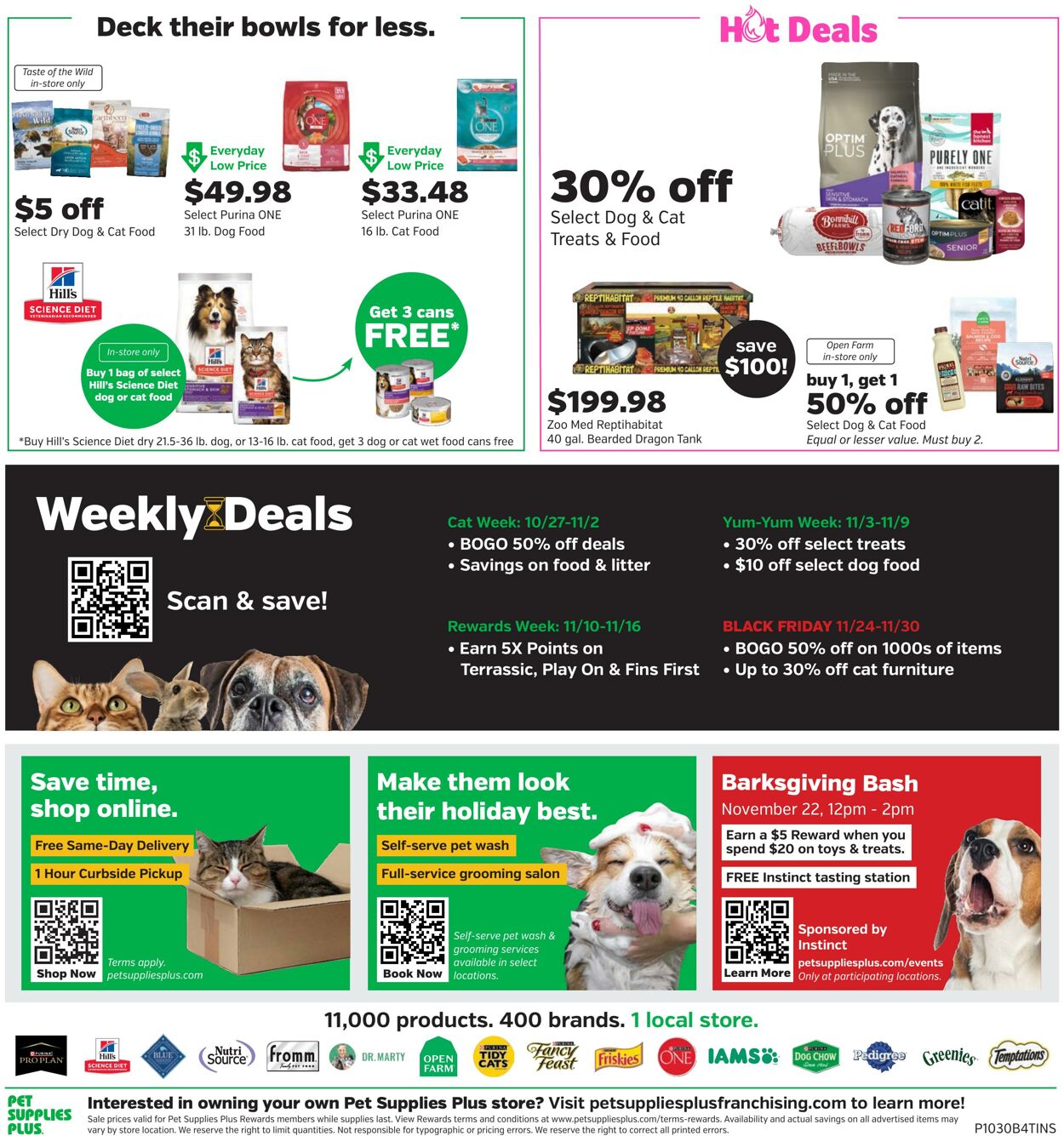 Weekly ad Pet Supplies Plus 11/17/2025 - 12/01/2025