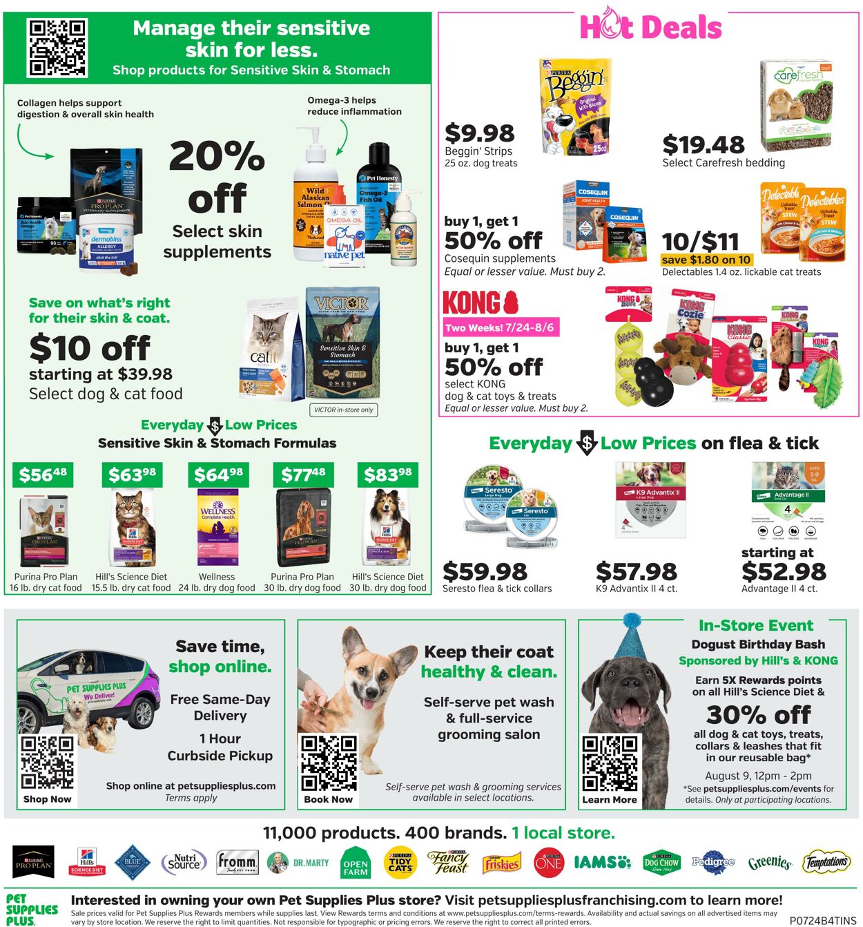 Weekly ad Pet Supplies Plus 07/25/2025 - 08/08/2025