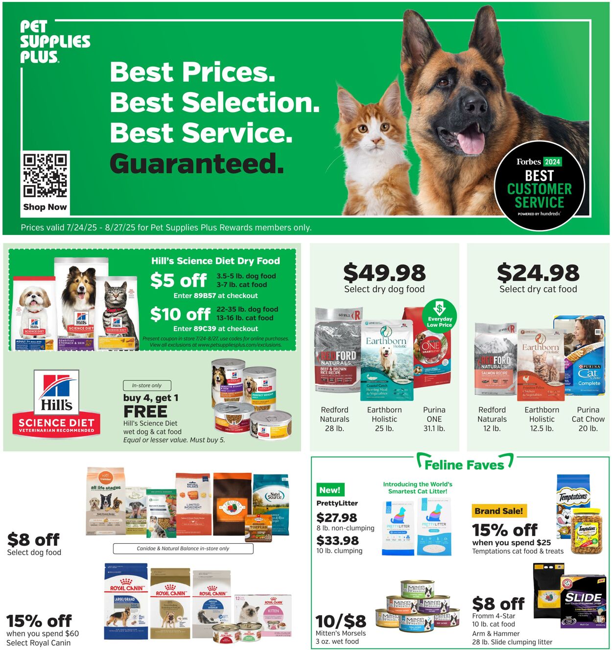 Weekly ad Pet Supplies Plus 07/25/2025 - 08/08/2025