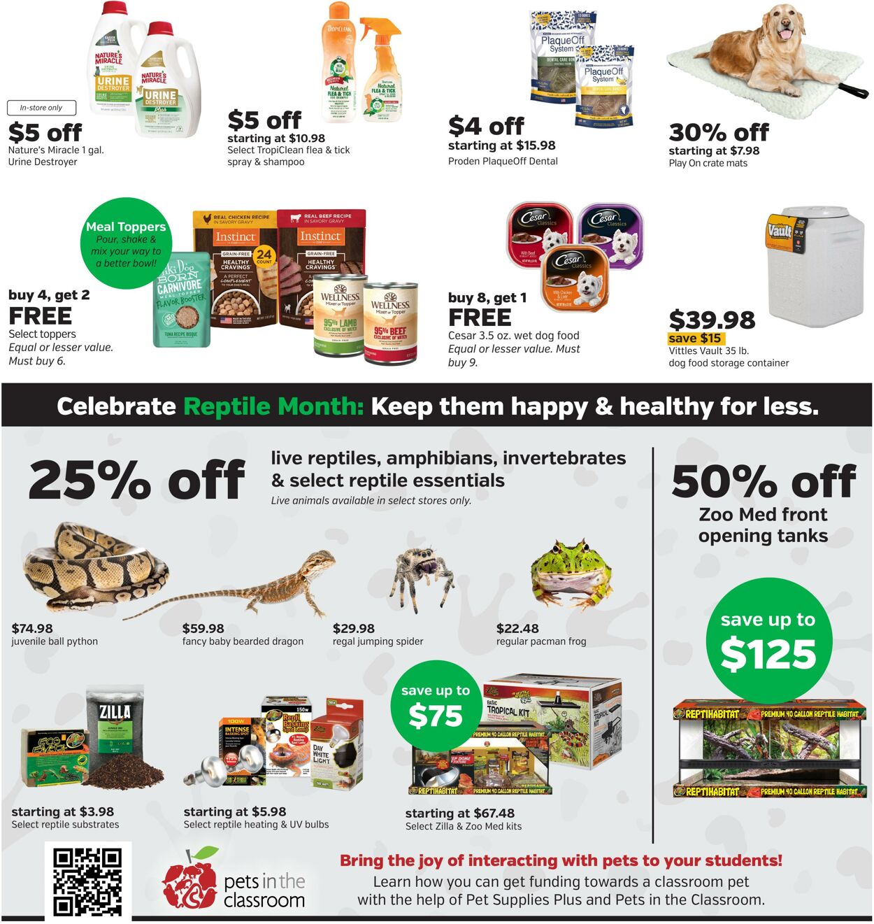 Weekly ad Pet Supplies Plus 07/25/2025 - 08/08/2025