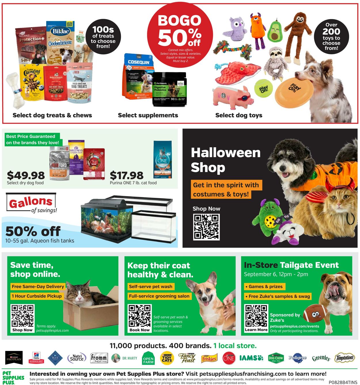 Weekly ad Pet Supplies Plus 09/01/2025 - 09/15/2025