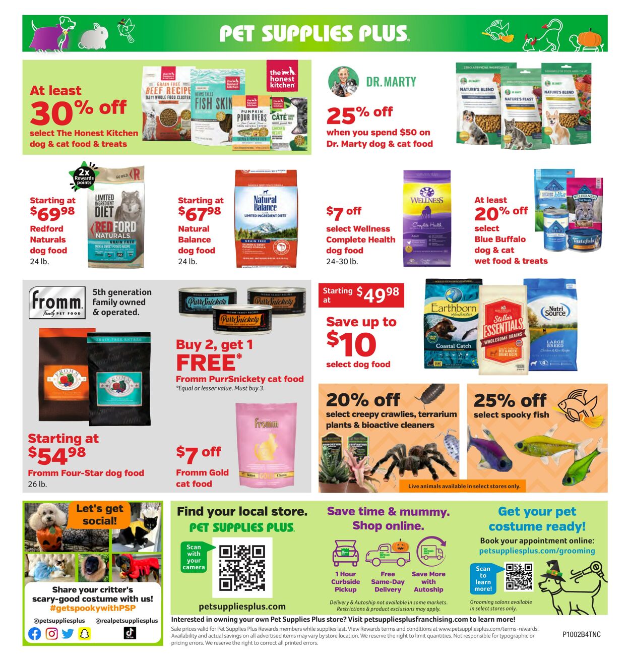 Weekly ad Pet Supplies Plus 09/29/2022 - 10/26/2022
