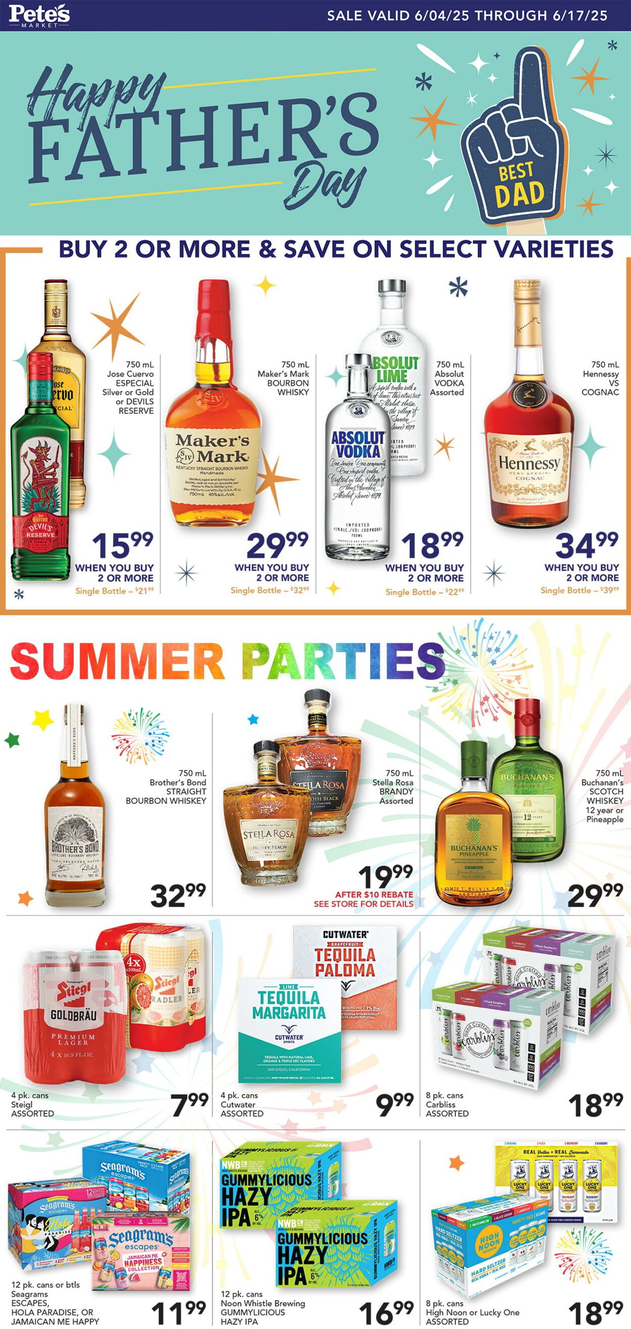 Weekly ad Pete's Fresh Market 06/04/2025 - 06/10/2025