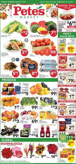 Weekly ad Pete's Fresh Market 07/30/2025 - 08/05/2025