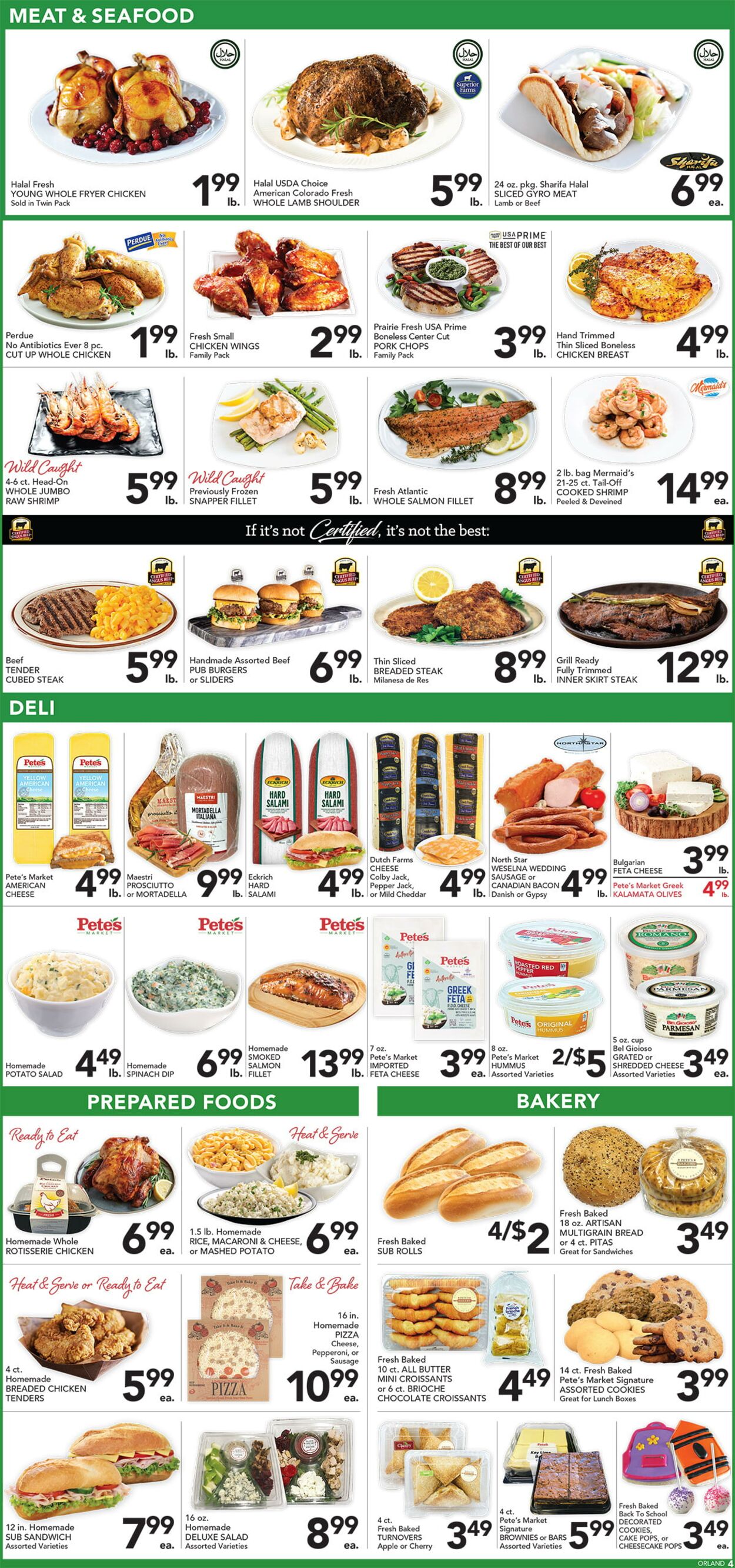 Weekly ad Pete's Fresh Market 08/06/2025 - 08/12/2025