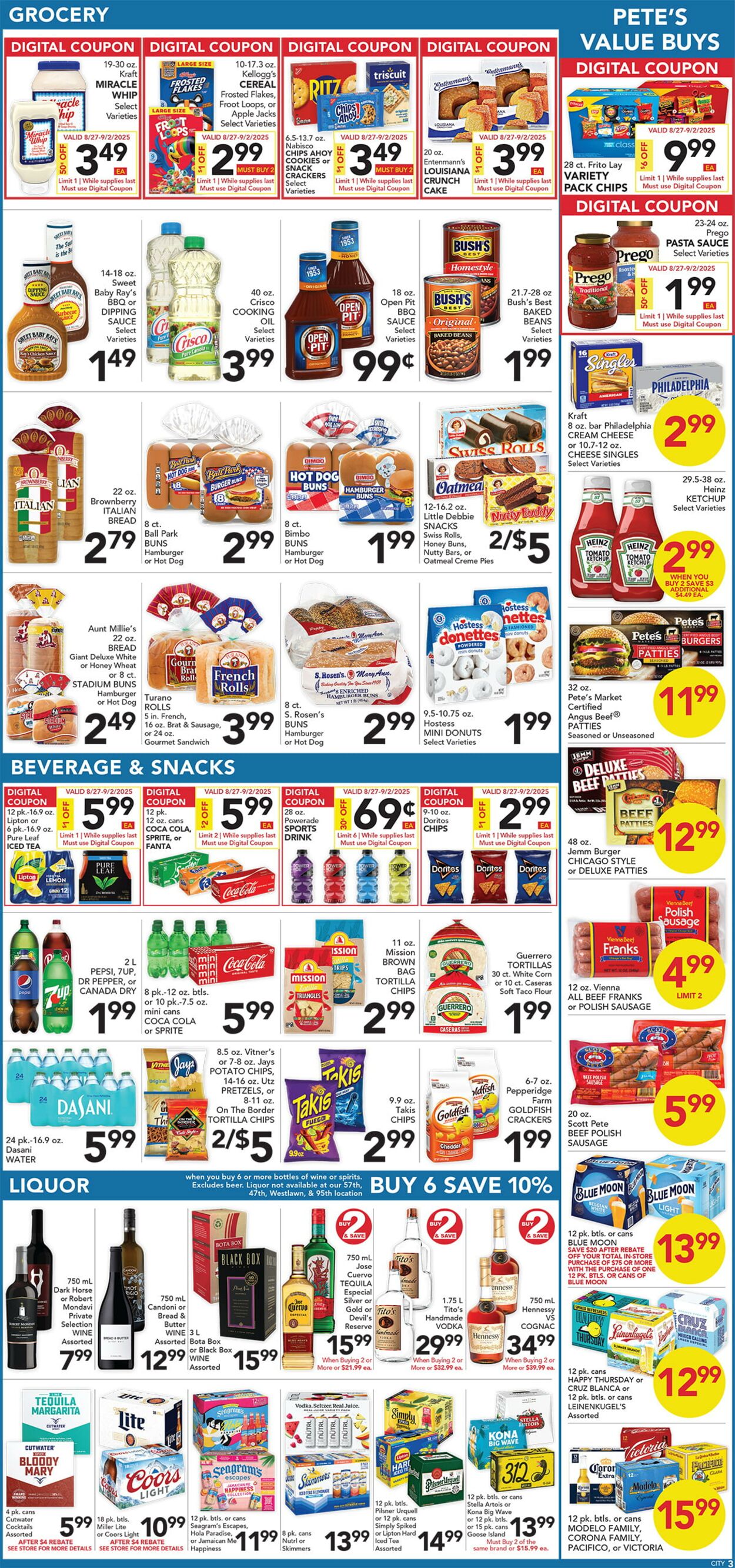 Weekly ad Pete's Fresh Market 08/20/2025 - 08/26/2025