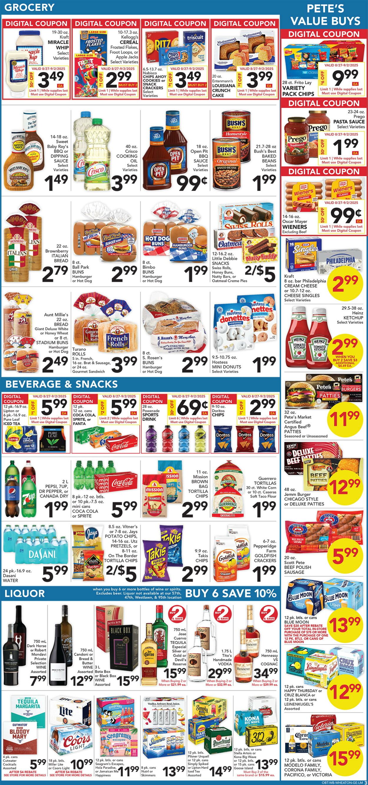 Weekly ad Pete's Fresh Market 08/20/2025 - 08/26/2025