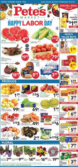Weekly ad Pete's Fresh Market 08/20/2025 - 08/26/2025
