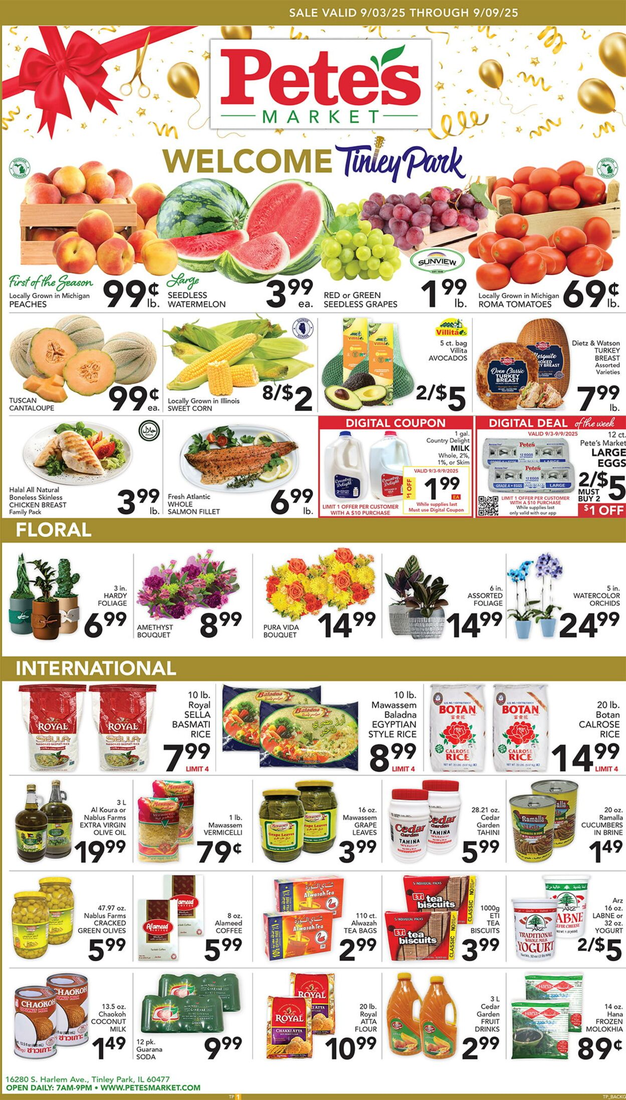 Weekly ad Pete's Fresh Market 08/27/2025 - 09/02/2025