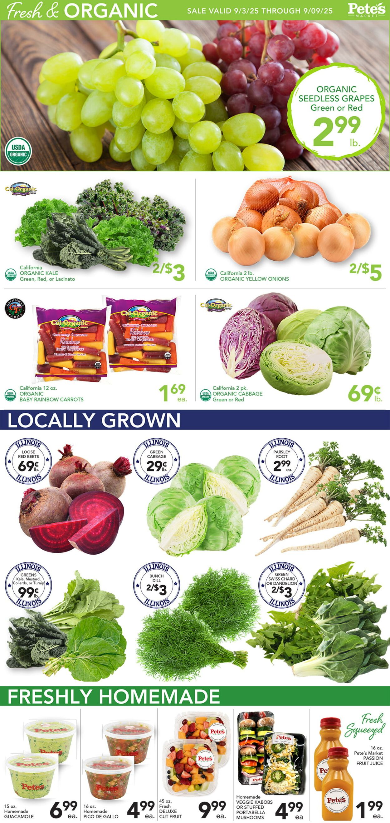 Weekly ad Pete's Fresh Market 08/27/2025 - 09/02/2025