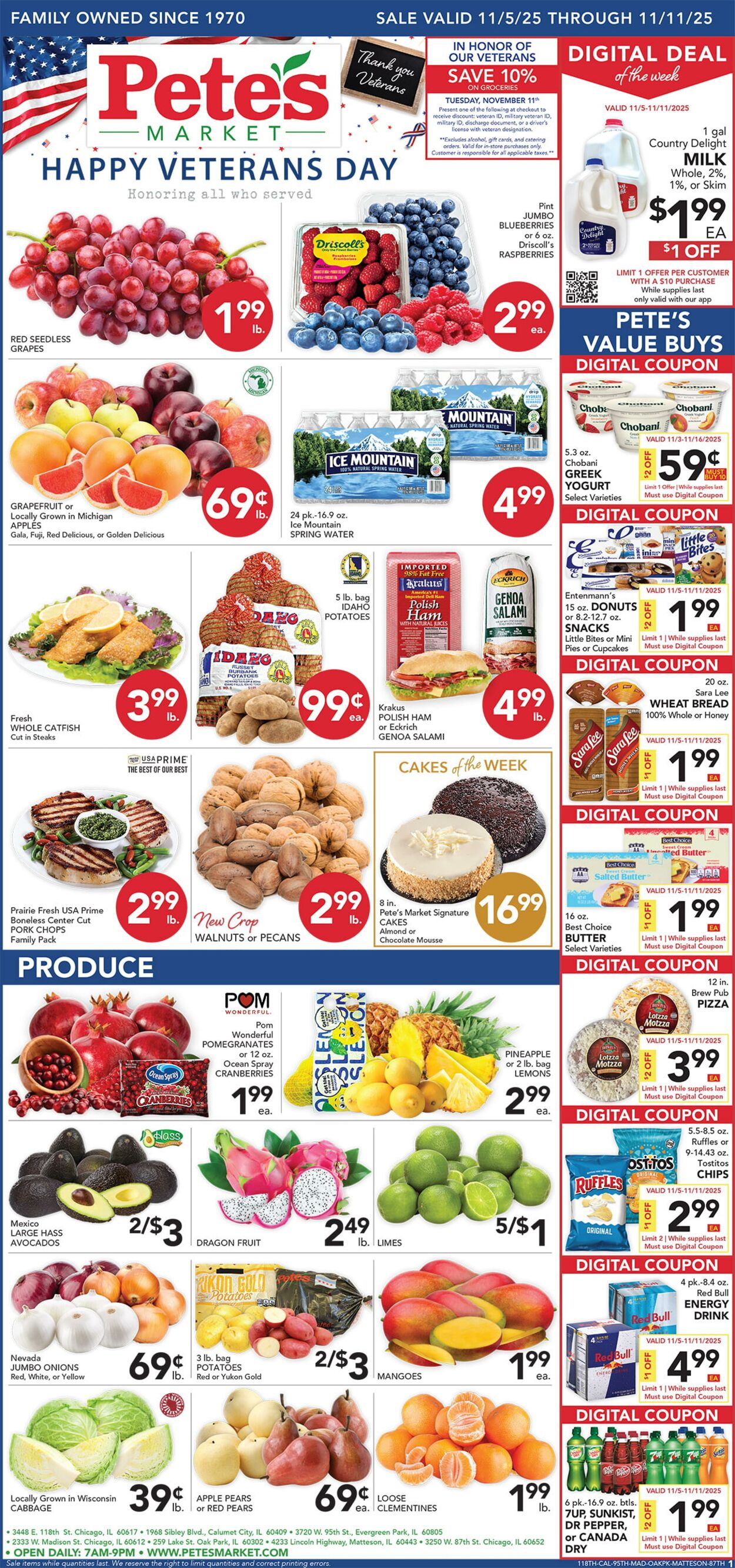 Weekly ad Pete's Fresh Market 10/29/2025 - 11/04/2025