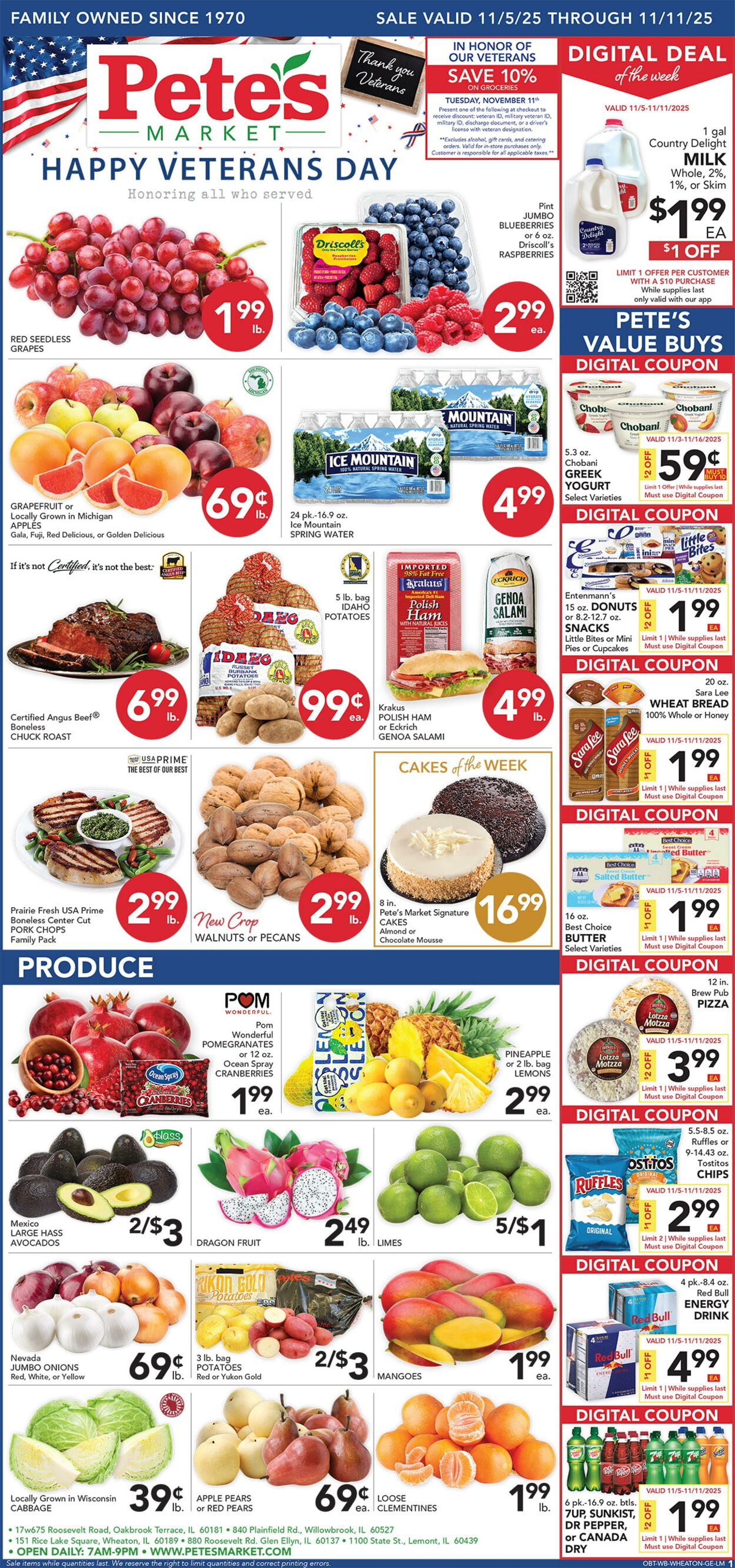 Weekly ad Pete's Fresh Market 10/29/2025 - 11/04/2025