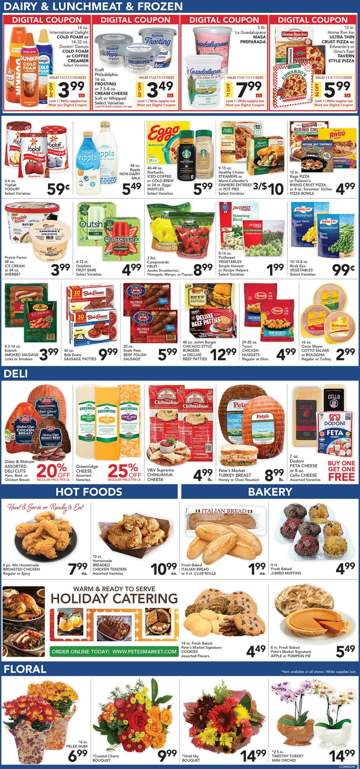 Weekly ad Pete's Fresh Market 10/29/2025 - 11/04/2025