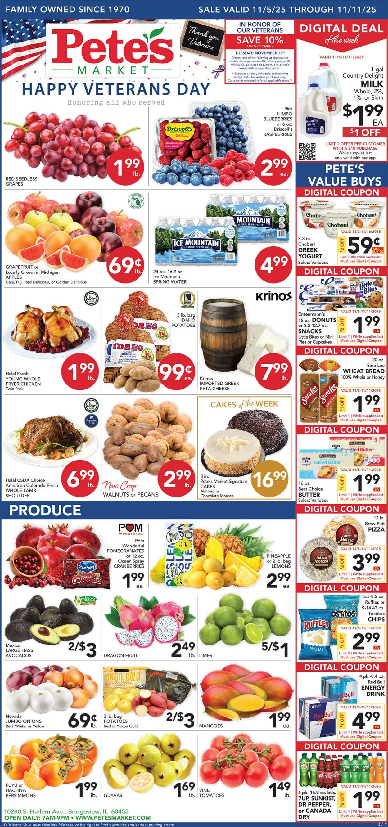 Weekly ad Pete's Fresh Market 10/29/2025 - 11/04/2025
