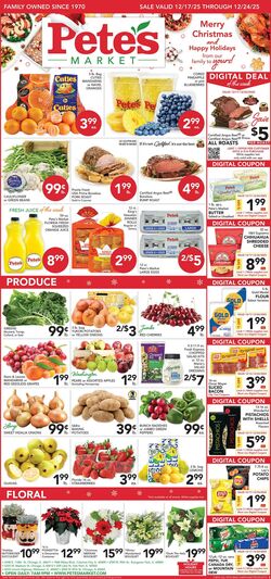 Weekly ad Pete's Fresh Market 12/17/2025 - 12/23/2025