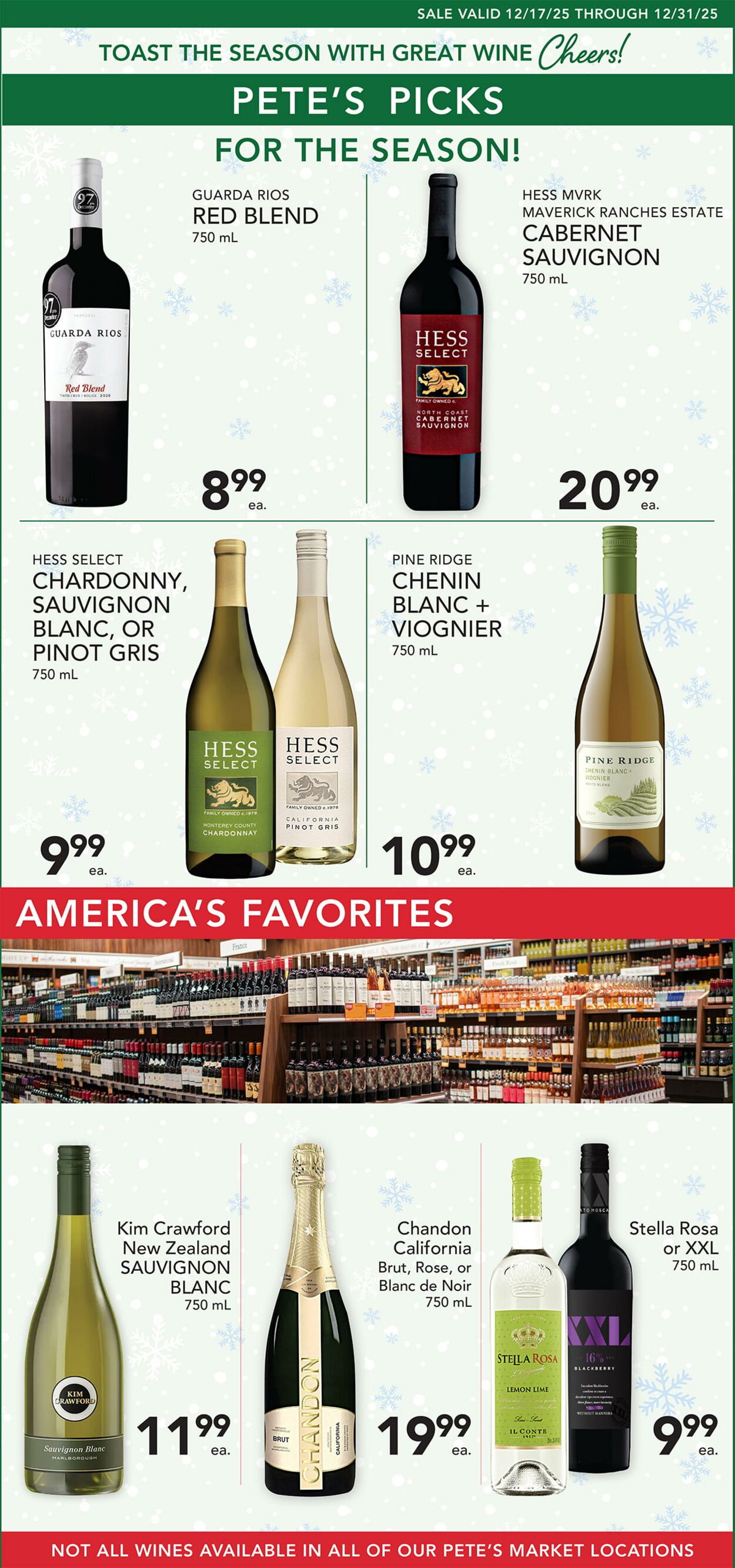 Weekly ad Pete's Fresh Market 12/17/2025 - 12/23/2025