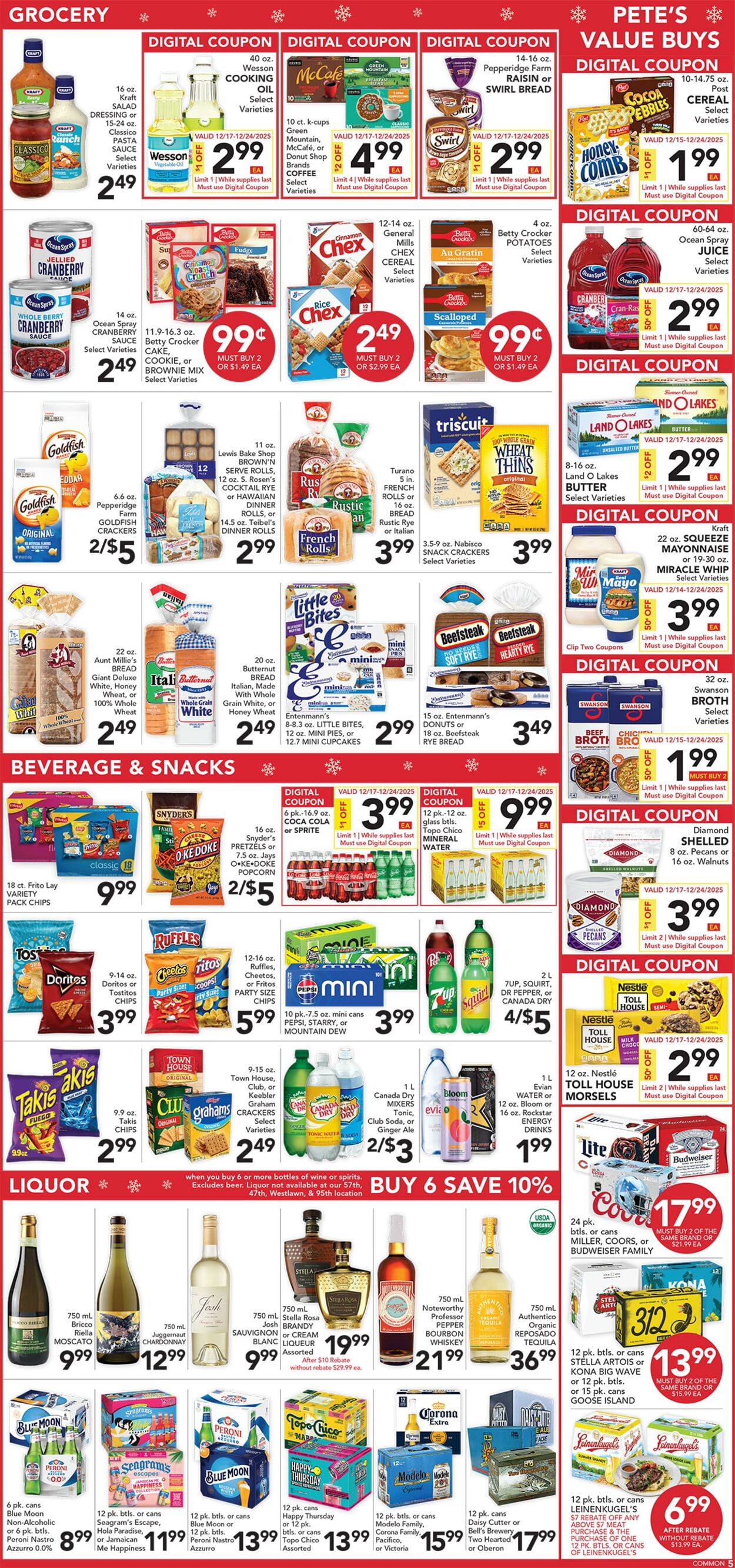 Weekly ad Pete's Fresh Market 12/17/2025 - 12/23/2025