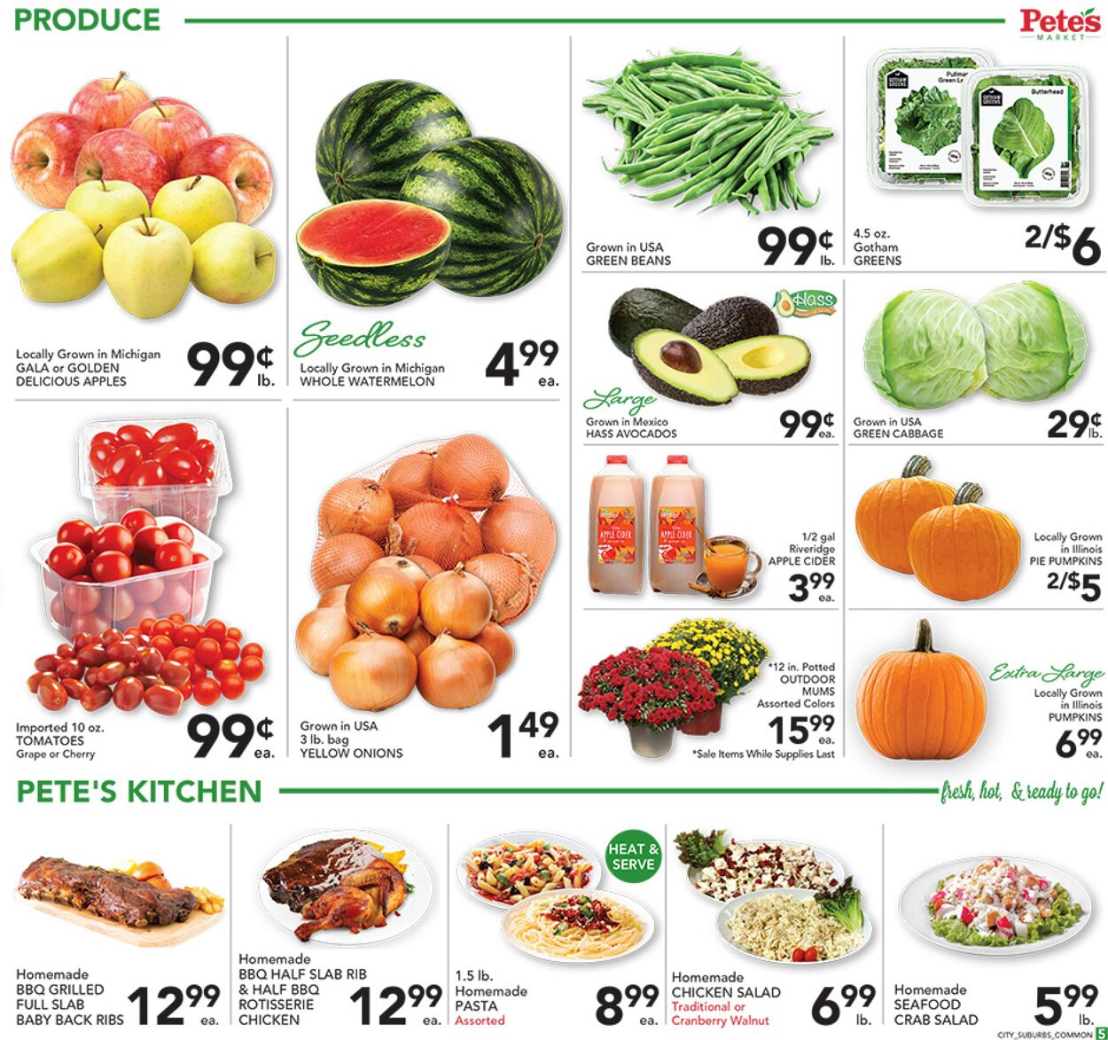 Weekly ad Pete's Fresh Market 09/21/2022 - 09/27/2022