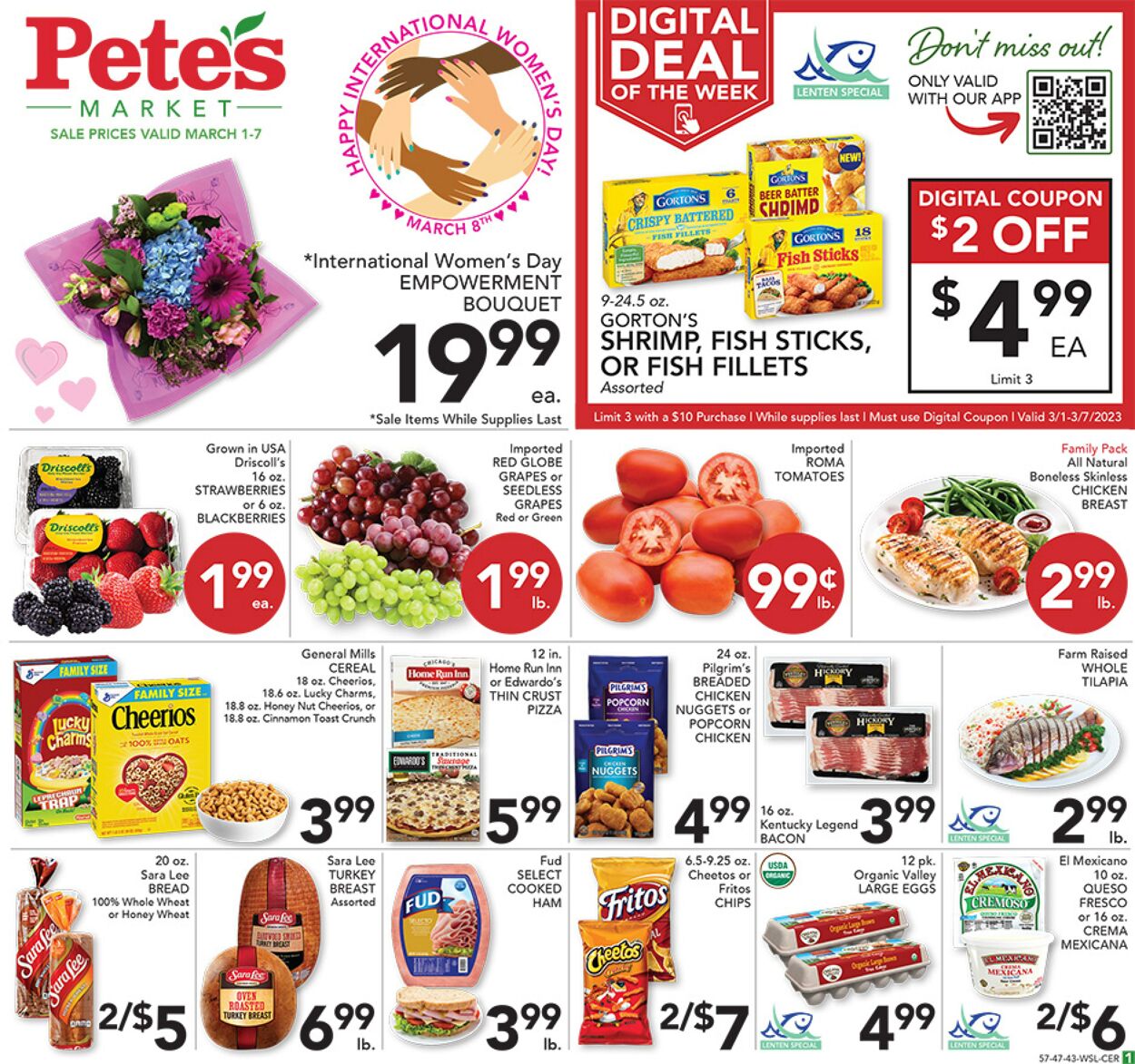 Weekly ad Pete's Fresh Market 03/01/2023 - 03/07/2023