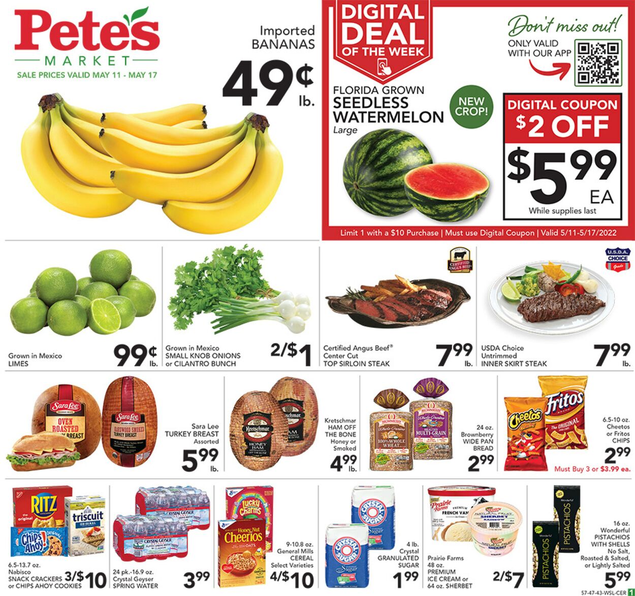 Weekly ad Pete's Fresh Market 05/11/2022 - 05/17/2022