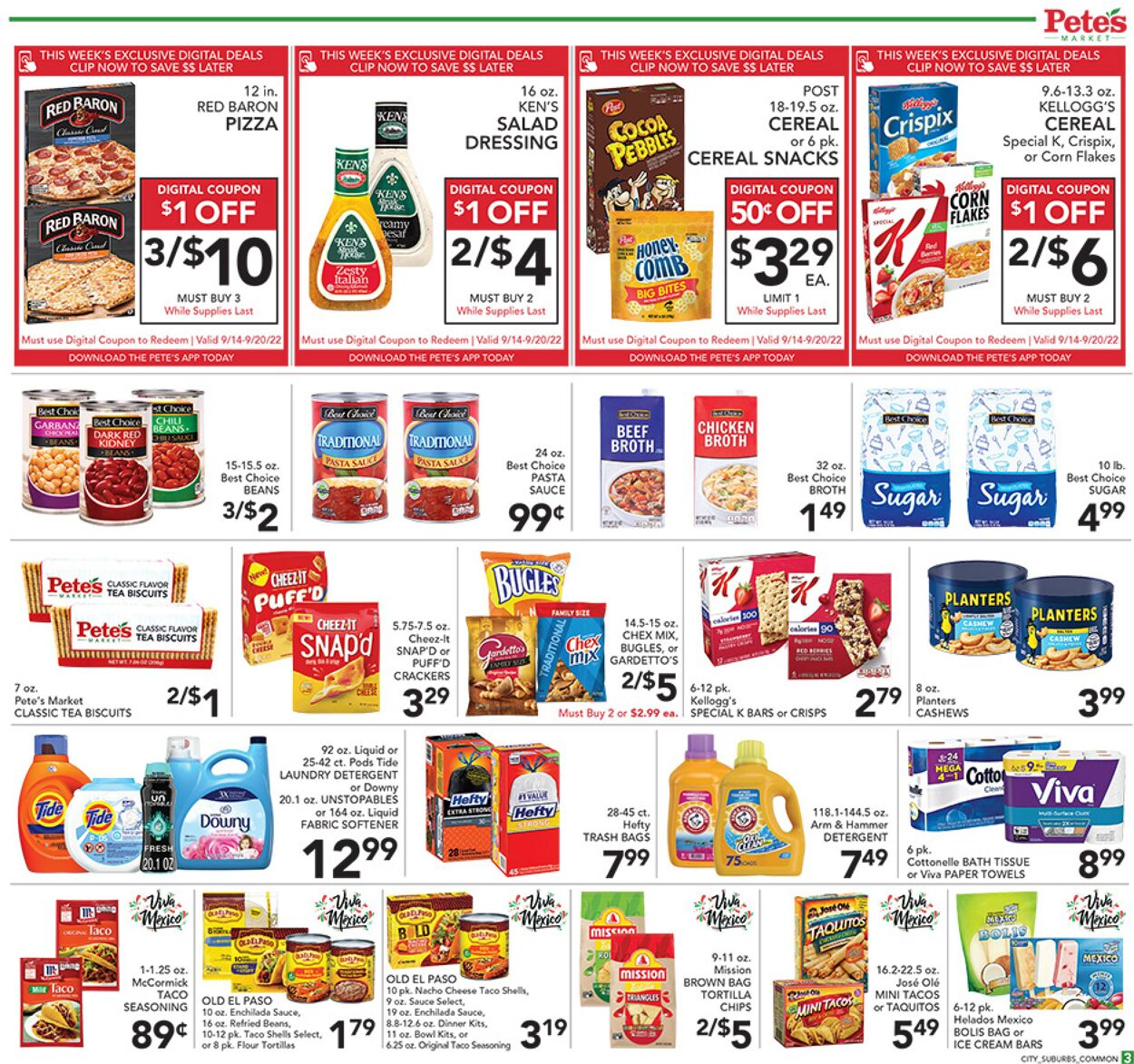 Weekly ad Pete's Fresh Market 09/14/2022 - 09/20/2022