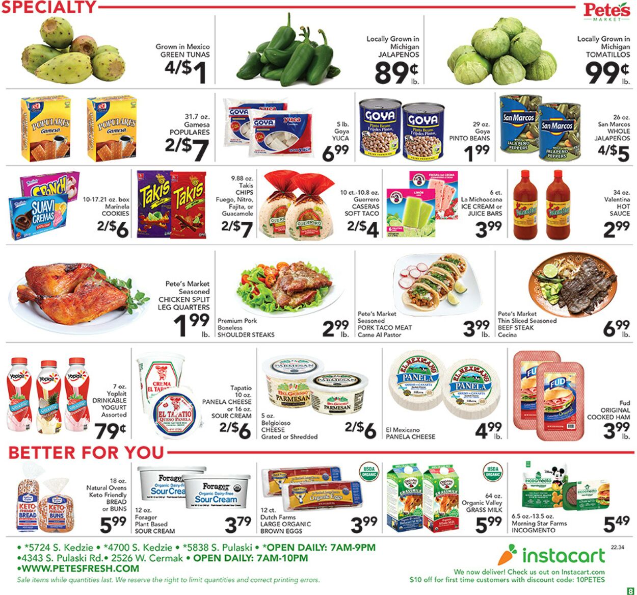 Weekly ad Pete's Fresh Market 08/24/2022 - 08/30/2022