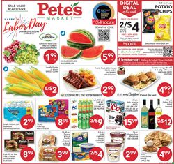 Weekly ad Pete's Fresh Market 08/30/2023 - 09/05/2023