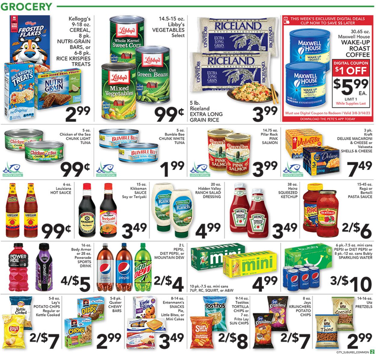 Weekly ad Pete's Fresh Market 03/08/2023 - 03/14/2023