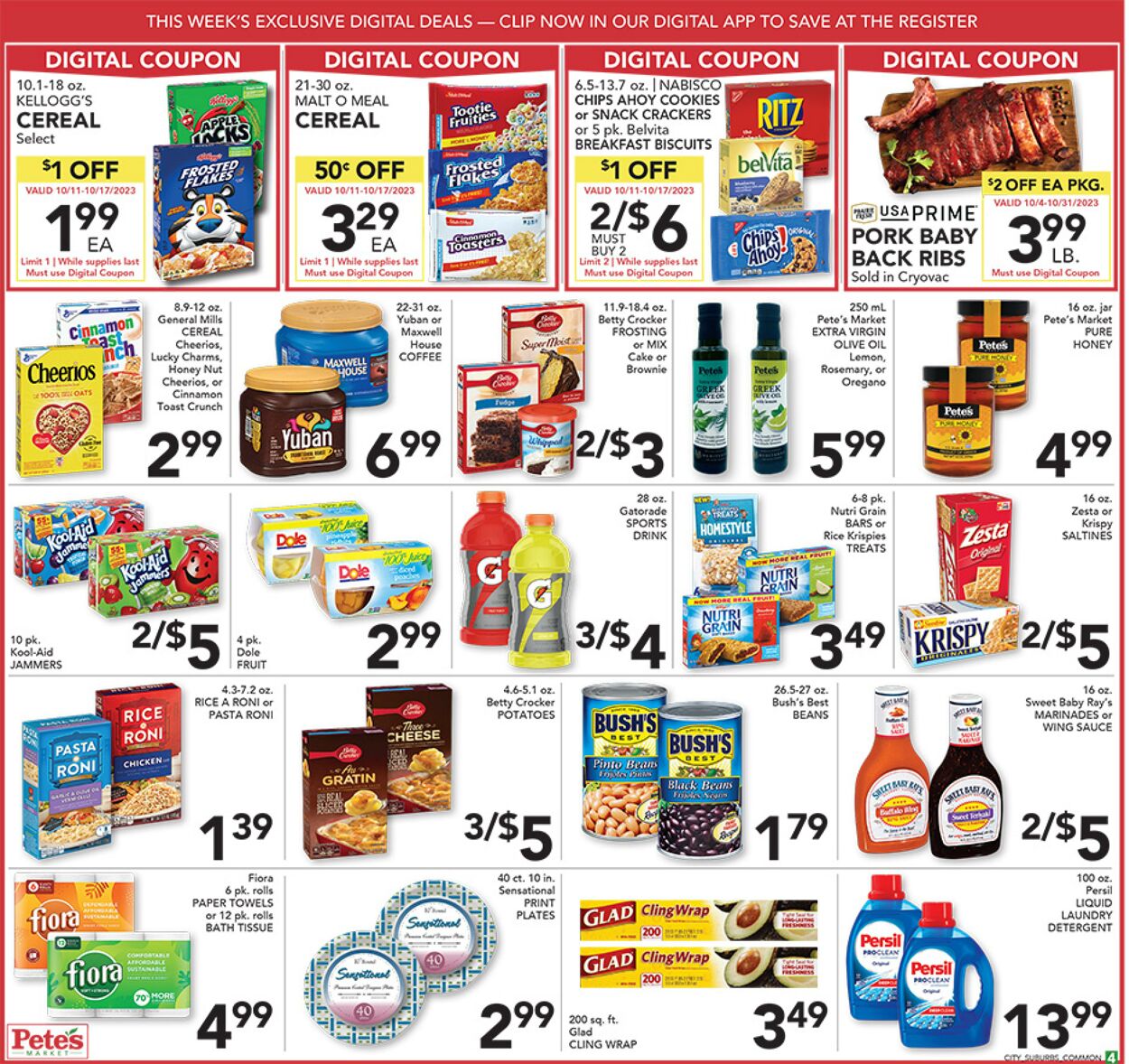 Weekly ad Pete's Fresh Market 10/11/2023 - 10/17/2023