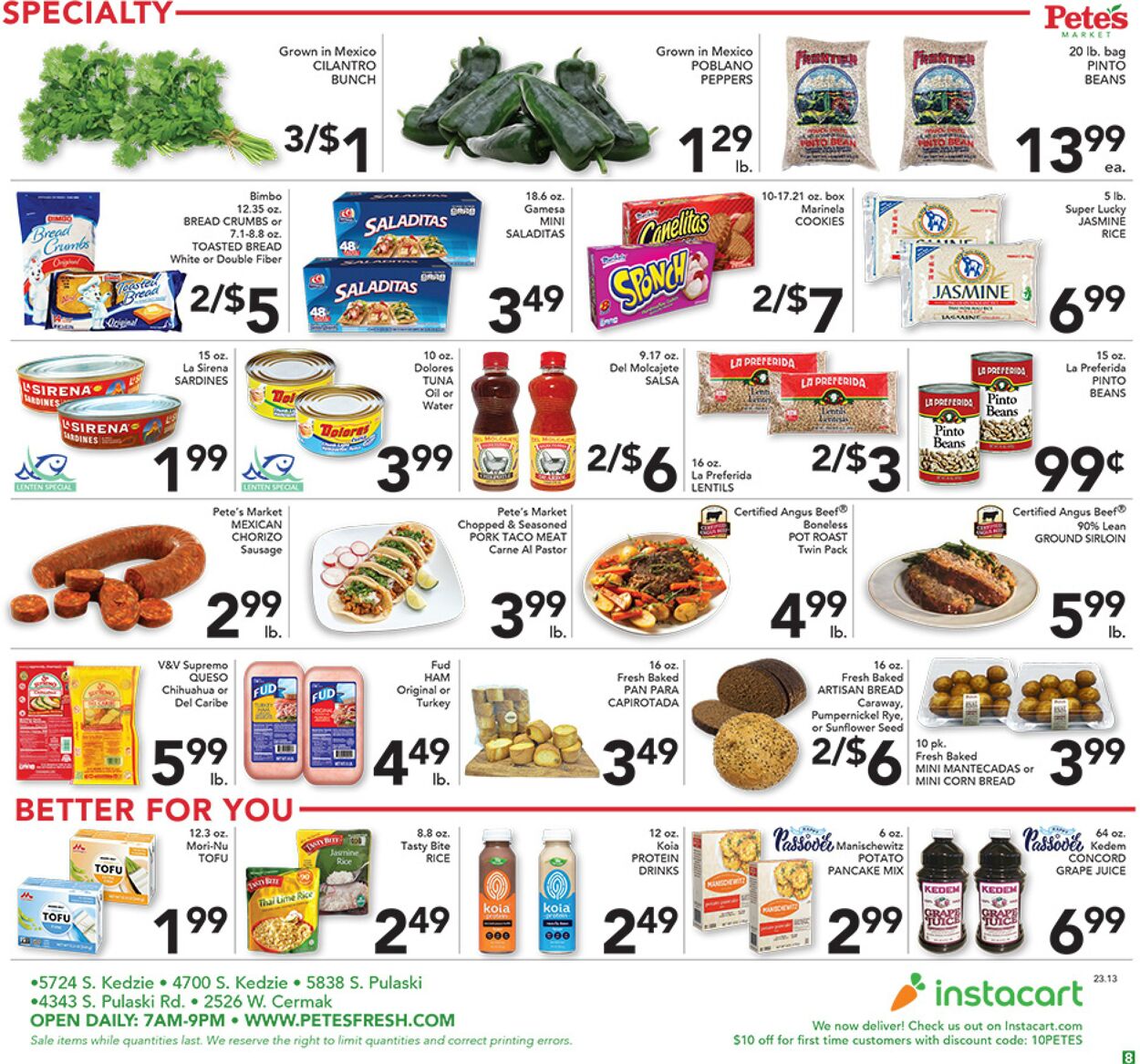 Weekly ad Pete's Fresh Market 03/29/2023 - 04/04/2023